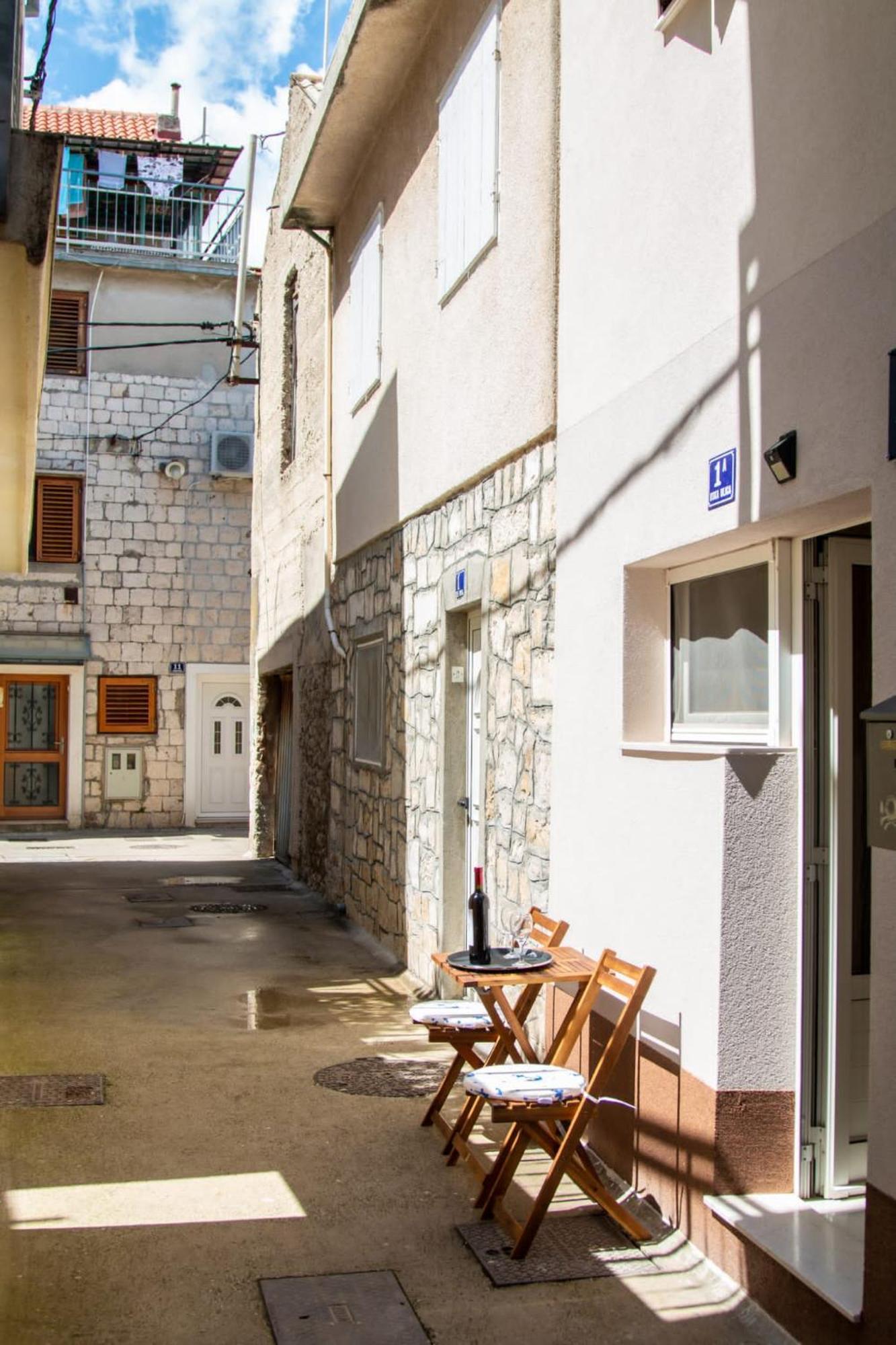 Studio Apartman Mirela Kastel Stafilic Kaštela 外观 照片